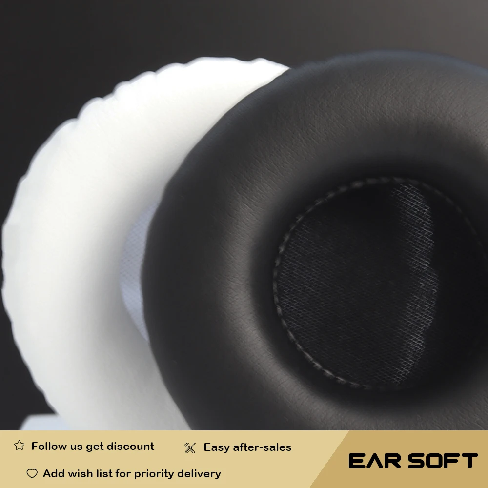 

Earsoft Replacement Ear Pads Cushions for Pioneer HDJ1000 HDJ1500 HDJ2000 Headphones Earphones Earmuff Case Sleeve Accessories