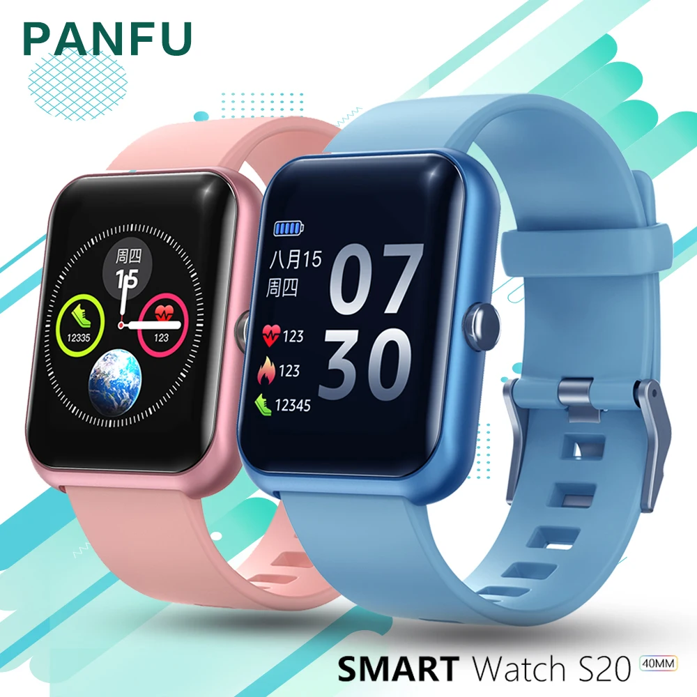 2021 New Smart Watch S20 Men Full Touch Fitness Tracker IP67 waterproof Women GTS 2 Smartwatch x22 for Xiaomi phone