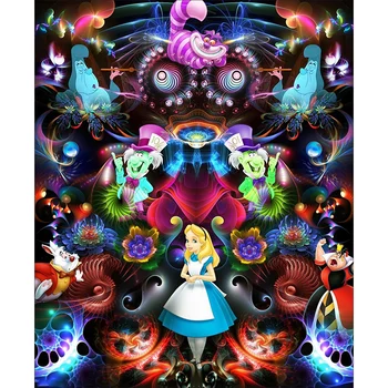 

New 5D Diy diamond painting cartoon dreamful world diamond embroidery full square cross stitch mosaic Home decoration Gift