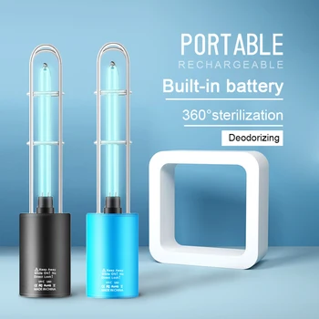 

5W Rechargeable Sterilizing Lamp Home Portable Ultraviolet Disinfection Bactericidal Lamp UV Germicidal Lamp Sterilizer Hot Sale