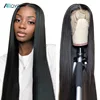 Allove Straight Lace Front Human Hair Wigs Remy 360 Lace Frontal Wig 13X4 13X6 Brazilian Straight Lace Front Wig 250 Density 1