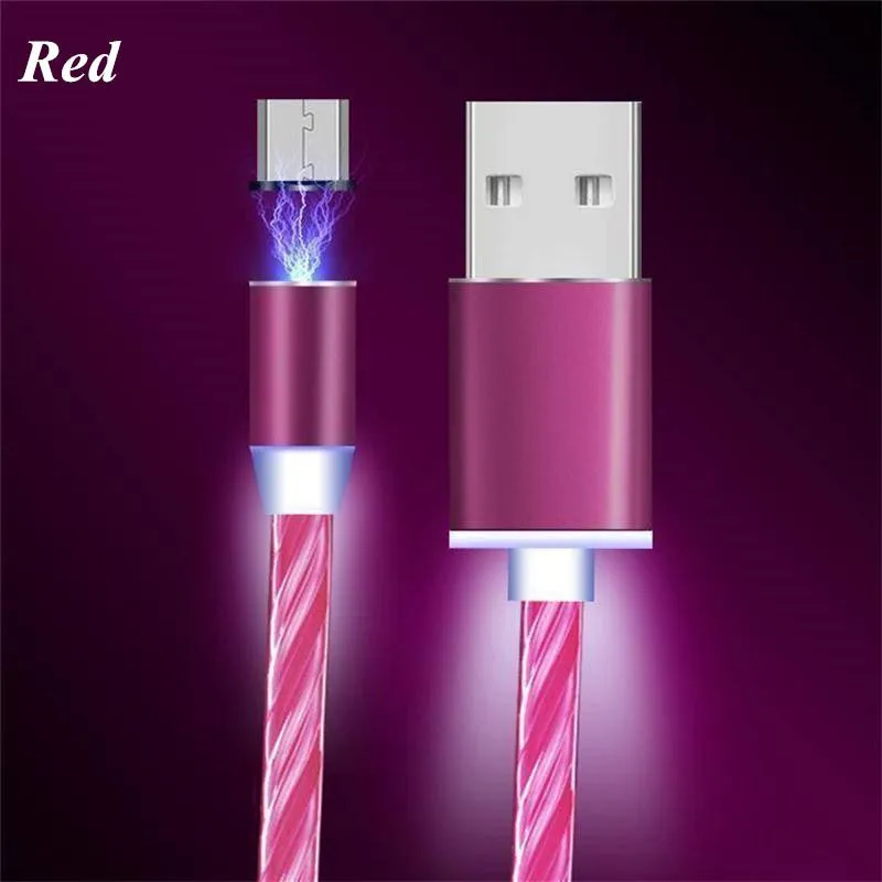Магнитный USB кабель TYPE C светодиодный Lu mi nous для зарядки huawei P20 Lite P30 Pro xiaomi mi 9 9t samsung a70 Магнитный шнур зарядного устройства