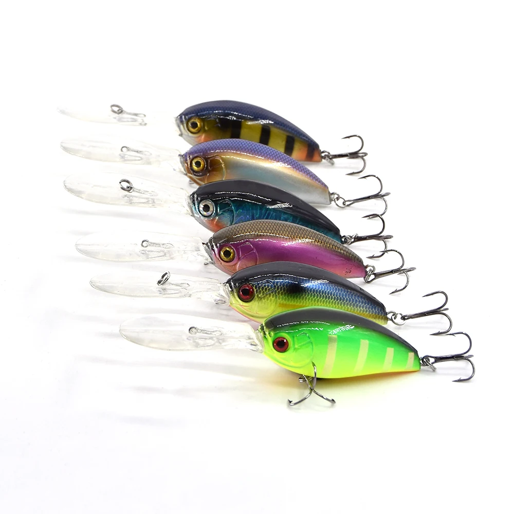 

MAKEBASS 2.6in/0.59oz Sinking Fishing Lures Crankbait Artificial Hard Baits Wobblers Fishing Tackle Pesca carnada