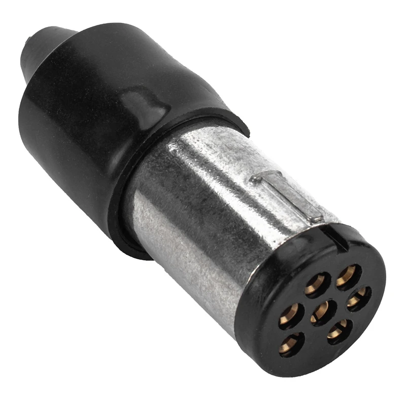 Pair Square Trailer Lights, 1 x Plug, 8m x 5 Core Wire Kit Rewire