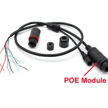 Встроенный 48 В POE Модуль CCTV Концевой Кабель LAN мощность по Ethernet Lan RJ45+ DC порты кабели для ip-камеры плата модуль