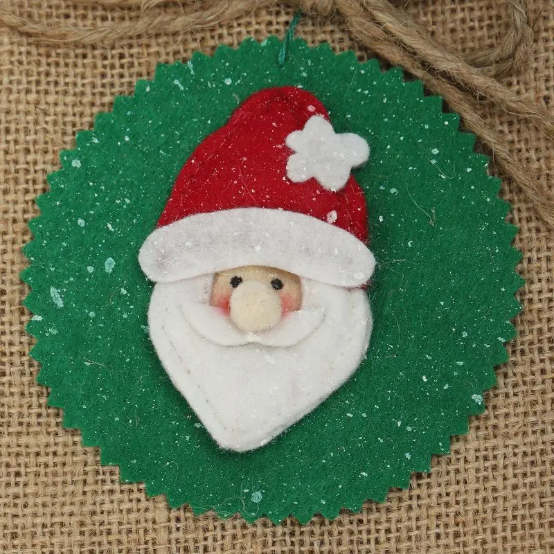 Christmas Wine Bottle Linen Snow Santa Claus Snowman Wine Bottle Cover New Year Gift For Party Dinning-table Bottle Decoration