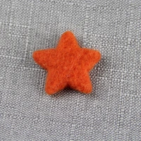 5Pcs Newborn Photography Props Baby Wool Felt Stars Decorations Infant Photo Shooting Accessories 5
