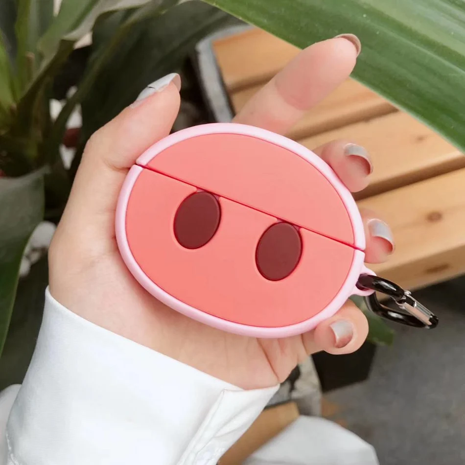1127 3D чехол для наушников для Airpods Pro Чехол Силиконовый медведь мышь Мультяшные наушники/Earpods чехол для Apple Air pods 3 Pro Чехол Брелок - Цвет: 1127