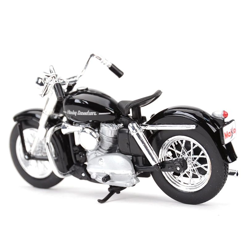 Maisto 1:18 Harley-Davidson 1952 K Model Die Cast Vehicles Collectible Hobbies Motorcycle Model Toys 4