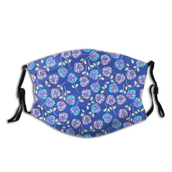 

protective mask with filter Floral Seamless Pattern anti dust PM2.5 reuse adult teen child girl