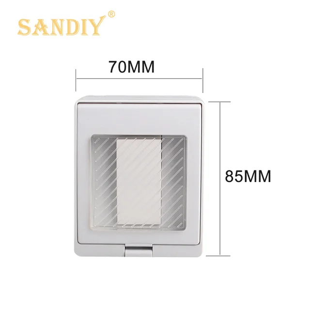 Interruttore Campanello Porta YdseozOA - Pulsante Impermeabile, Per Casa E Hotel, Design Moderno - Foto 6