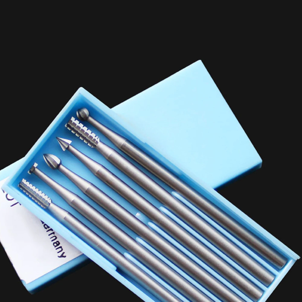 

6pc Tungsten Steel Engraving Knife End Mill Woodworking Router Bit Wood Milling Cutter For Carvings / Olive Kernel / Ivory Fruit