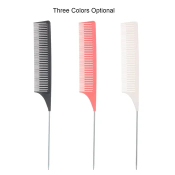 

Pintail Comb Heat Resistant Detangling Comb Anti-static Hair Style Rat Tail Comb Hair Styling Tools Salon Barber Home Use