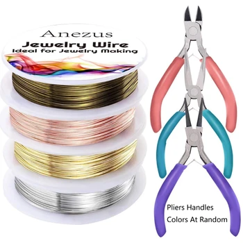

7 Pack Needle Nose Pliers Beading Jewelry Wires Jewelry Making Supplies Tool Kit