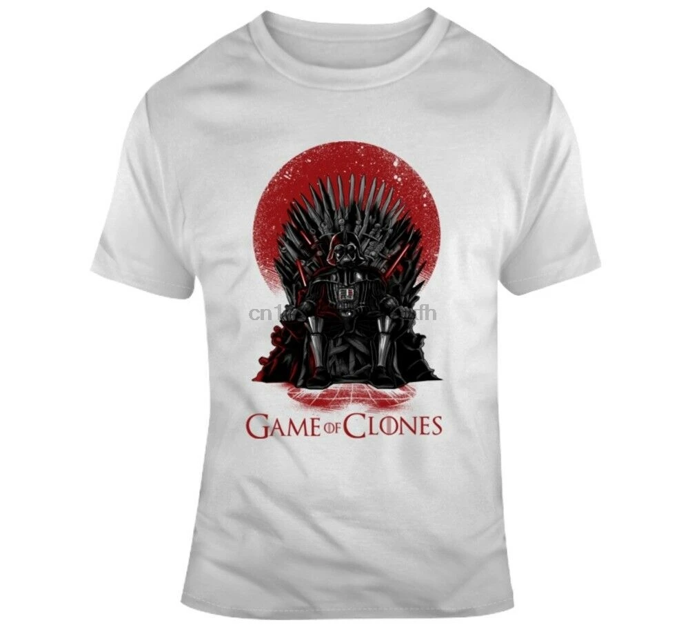 

Game Of Clones Thrones Funny Darth Vader Spoof Parody T Shirt
