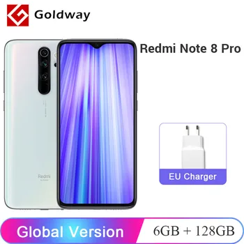 

Global Version Xiaomi Redmi Note 8 Pro 6GB RAM 128GB ROM Mobile Phone 64MP Quad Camera Helio G90T Octa Core 4500mAh NFC