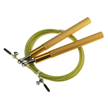 

Jump Rope Skipping Home Handle Adjustable Speed Boxing Portable Gym 360 Degree Rotating Non Slip Workout Training Metal Bearing