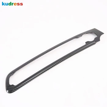 

For Kia Seltos 2019 2020 Carbon Fiber Inner Front Center Middle Air Condition Vent Outlet Dashboard Cover Trim Bezel Accessories