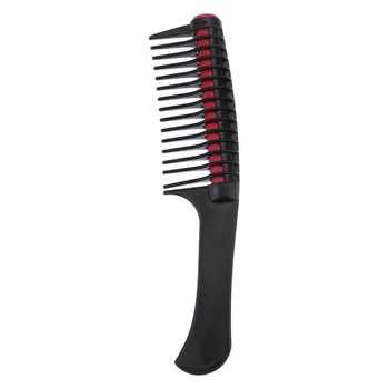 

2Pcsanti-Hair Roller Comb Hair Curling Brush Comb Hairbrush Hairdressing Comb Pro Salon Barber Styling Hair Brush Tool