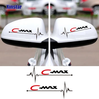 

2pcs car rearview mirror sticker for ford cmax C-MAX