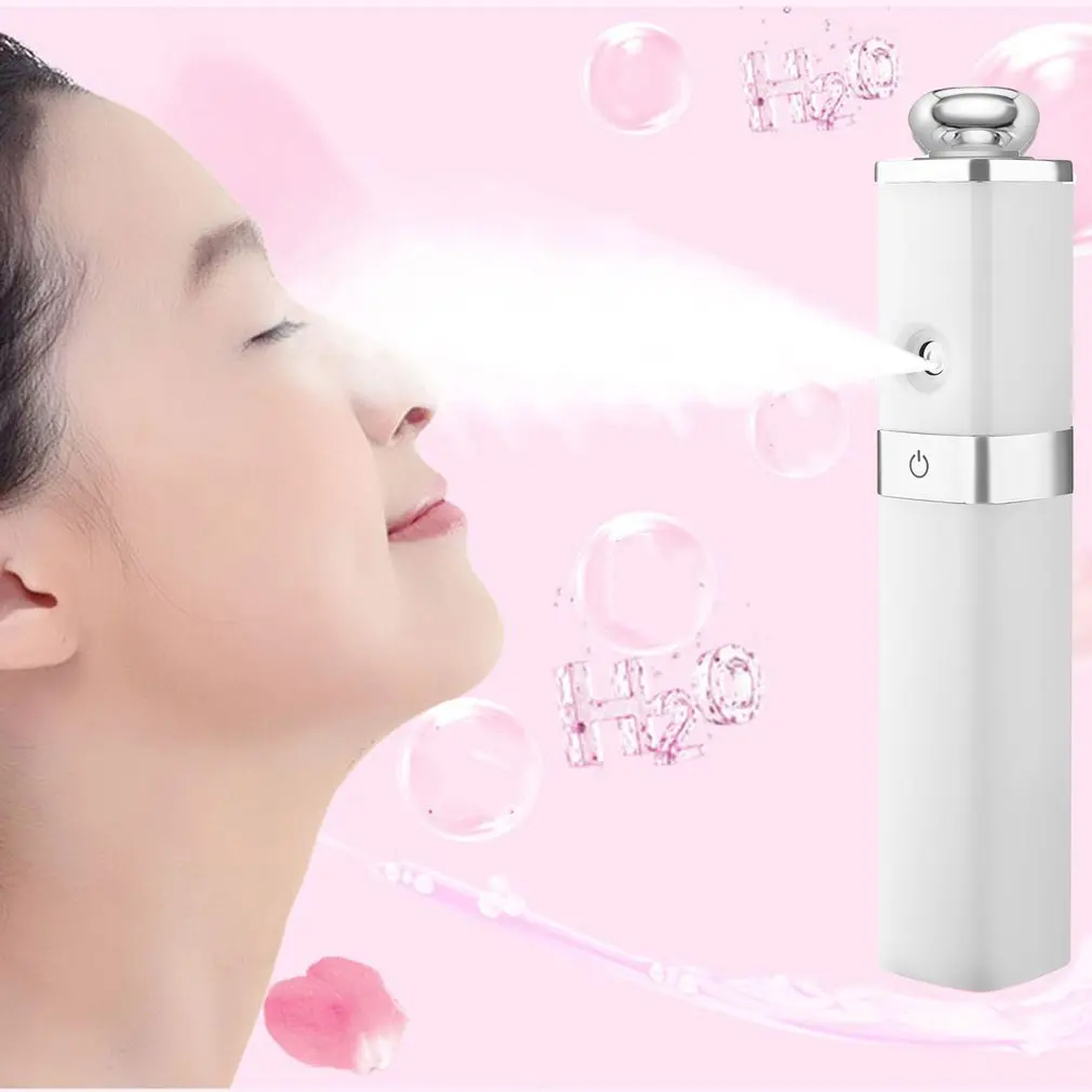 

L1 USB Charging Water Sprayer Facial Moisturizing Beauty Equipment Facial Spray Machine Steaming Device Facial Humidifier