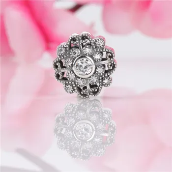 

Original 925 Sterling Silver Bead Flower Beads Of New Fairy Tales Fit Pandora Women Bracelet & Necklace Diy Jewelry