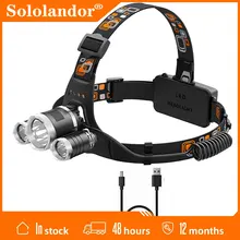 

Drop Shipping Rechargeable USB led headlamp Fishing headlight Torch Hunting head lamp Camping Headlamp Flashlight head light