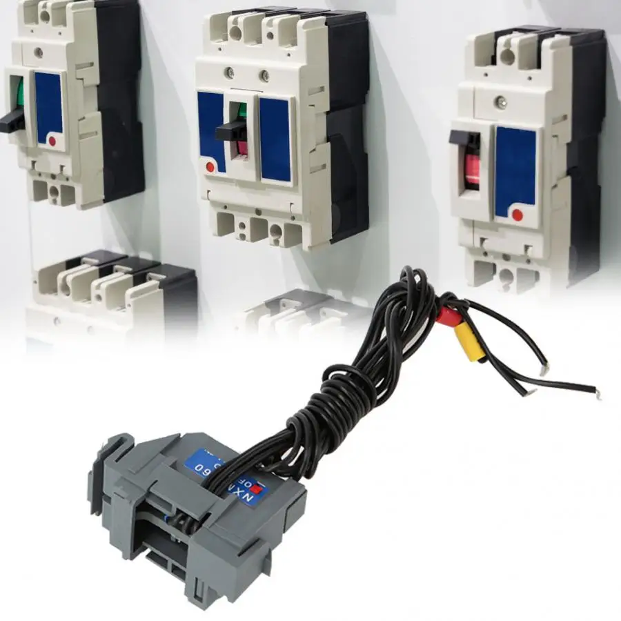 

For Circuit Breaker Accessories AC230V NXM OF-160 Durable Auxiliary Contact Voltage Loss Protection Accessory Circuit Breaker