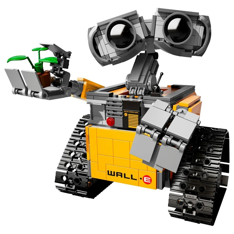 

687 Pcs Ideas WALL E Building Blocks Robot Model Building Kit Bricks Toys Children Compatible with Legoinglys Technic 21303