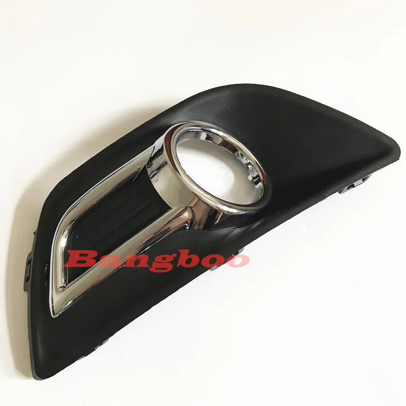 SHIYM-WU Une paire Chrome pare-chocs avant brouillard Lampe Couverture FITS Citroen C4 2008-2011