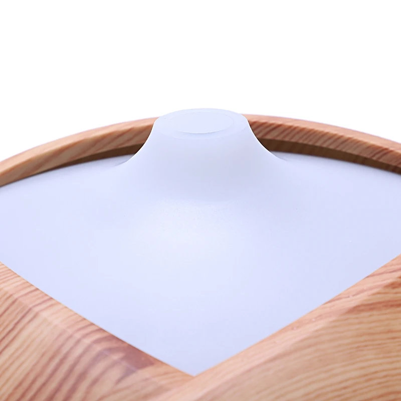 400Ml Aromatherapy Essential Oil Aroma Diffuser With Wood Grain Aromatherapy Diffuser 7 Color Led Lights For Home Mist Maker
