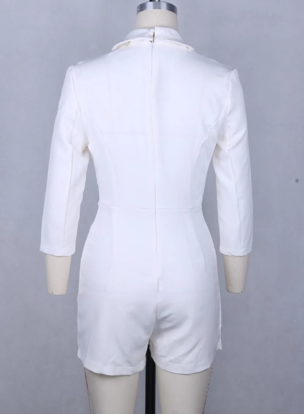 Офисное короткое платье с длинным рукавом для женщин Vestidos осень зима облегающий Блейзер С Карманами Платье на пуговицах деловое белое платье