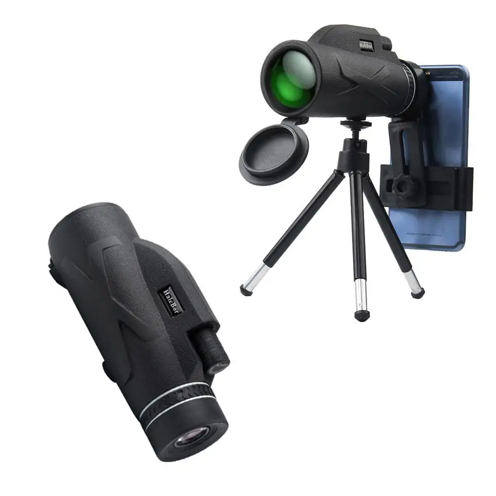 Профессиональный Монокуляр мощный телескоп для мобильного ночного видения 80X100 военный окуляр ручной объектив охотничий оптический - Цвет: Monocular Sets