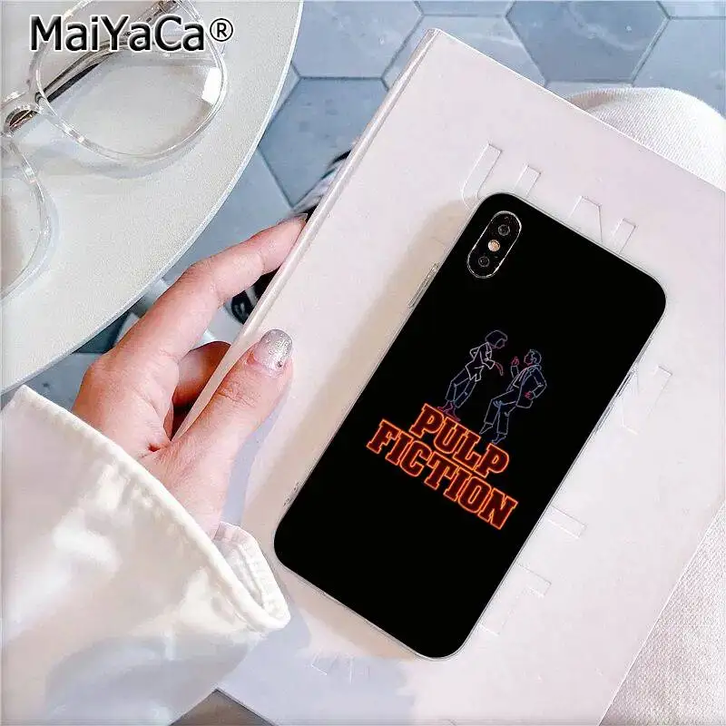 Мягкий чехол для iPhone 11 pro XS MAX 8 7 6 6S Plus X 5 5S SE XR MaiYaCa - Цвет: A2