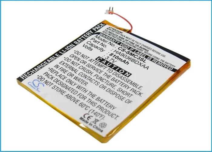 Cameron sino 810mAh аккумулятор для SAMSUNG YP-CP3 YP-CP3AB/XSH(4G) CP3AB/XSH(8G) CP3CB(4G) CP3CB(8G) HA9036BDXAA