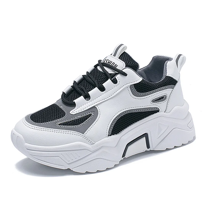 

Old shoes 2019 new autumn new generation of luminous luminous models women's old shoes white shoes women