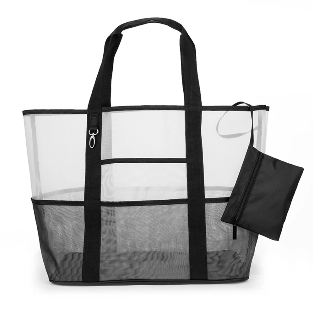 translucent beach bag