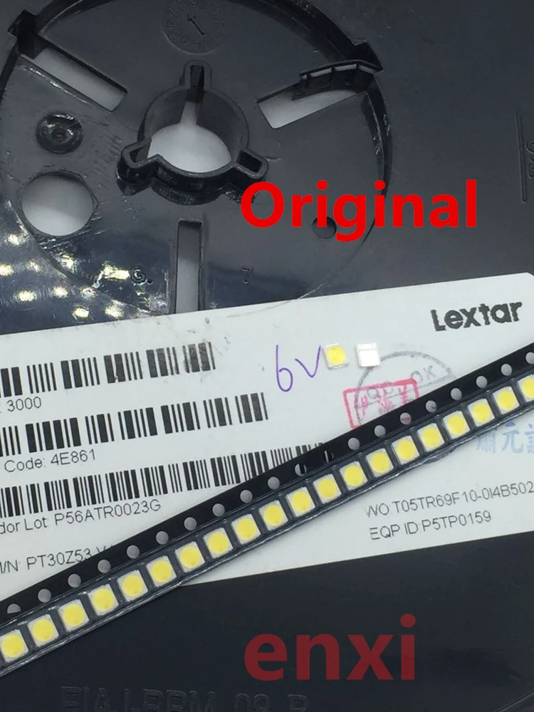 

100pcs Original Lextar SMD 3030 6V 1.8W High Power For led TV Application Maintenance LCD Diode Lamp Beads