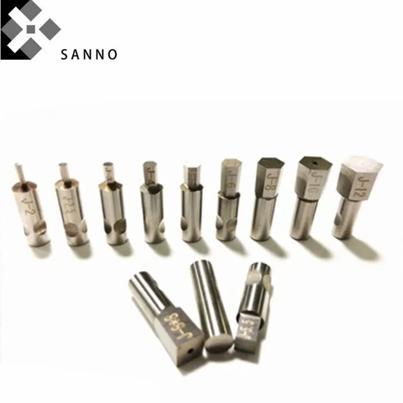 Hex Rotary Broaching Punch Head 2mm 12mm Cnc Hexagon Rotary Broache