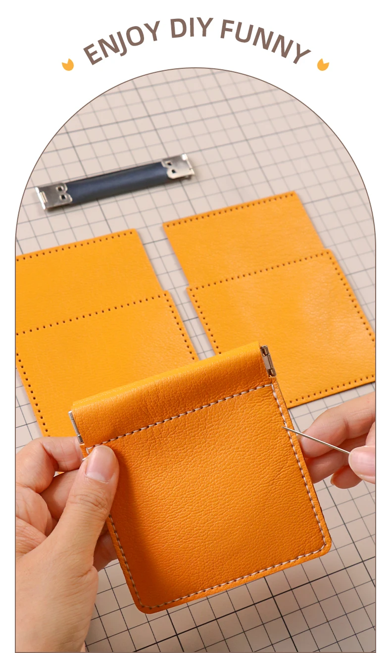 Mini Carrot Pattern Coin Purse, Pu Leather Portable Lightweight Key Holder,  Practical Daily Cash Case - Temu