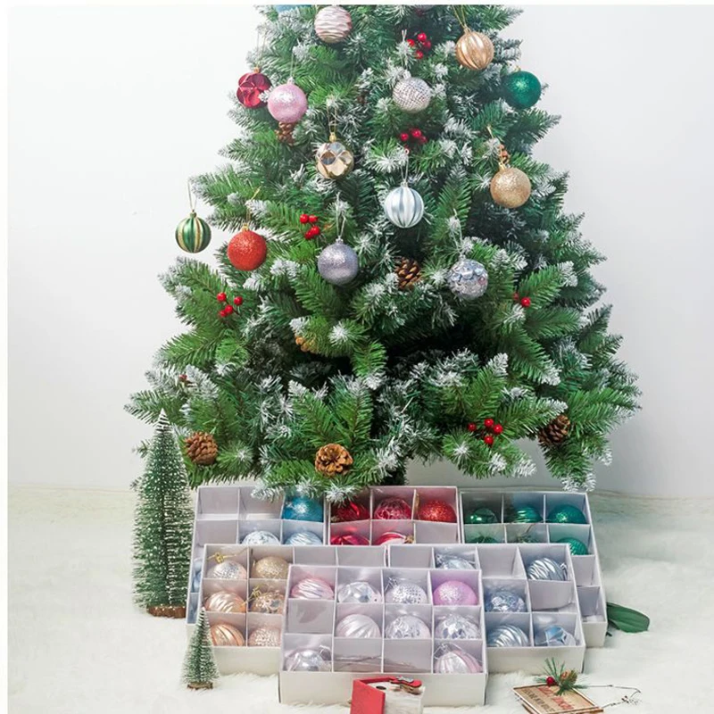 Vintage Christmas Tree Ball Baubles Decoration Xmas Hanging Party Ornament Decor Festival