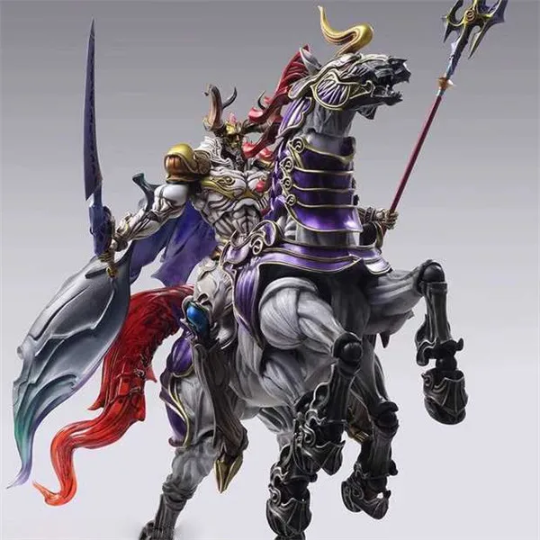 Play Arts Final Fantasy Square IX древний Бог войны один ПВХ фигурка Коллекционная модель игрушки подарки