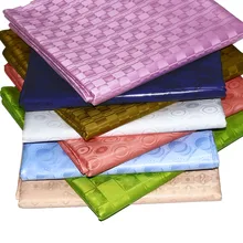 8 Colors Stock Fabrics Bazin Riche Getzner Atiku Fabric African 100% Cotton For Men Women