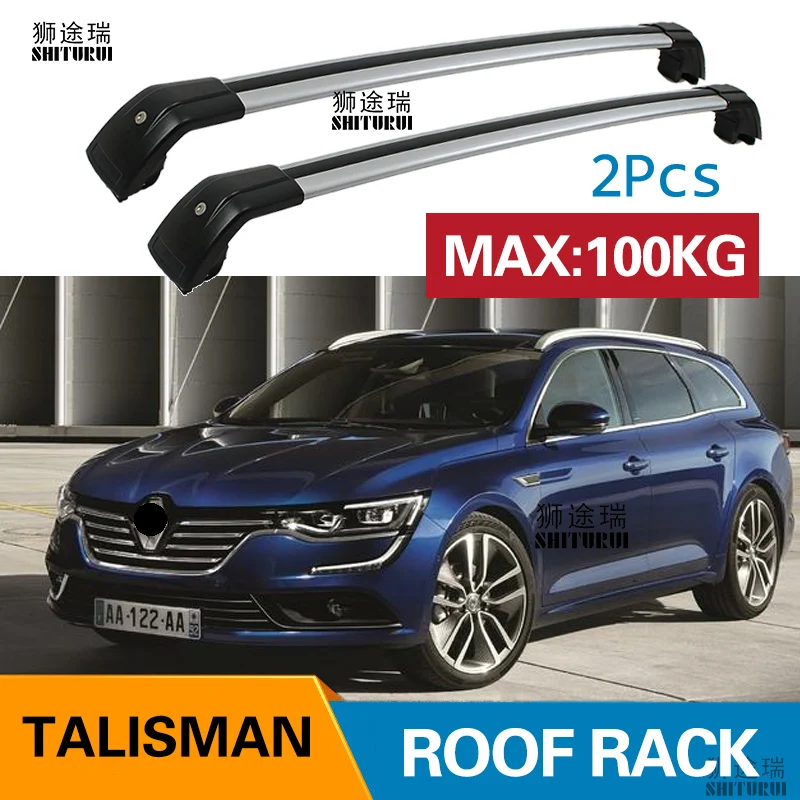 2 шт. панели крыши для RENAULT Talisman Grandtour (KP _) [2016-2019] боковые полосы из алюминиевого