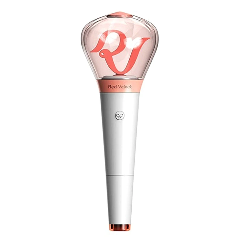 01 Kpop красная бархатная световая палка FANLIGHT концертный альбом светящаяся лампа светящаяся ФЛУОРЕСЦЕНТНОЕ свечение лампа Redvelvet kpop - Цвет: 01
