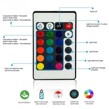 

Colorful USB Cable Remote Control Night Light Gift Acrylic 3D Led Base Modern