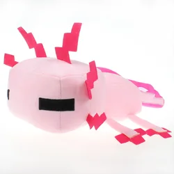 Jouet en peluche rose Axolotl, Kawaii, Animal en peluche, Newt, poupée oreiller, jouets pour enfants, cadeaux de vacances, vente en gros 