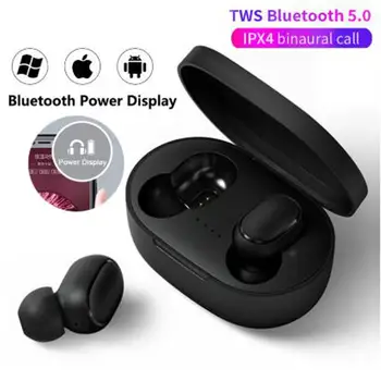 

A6S TWS Bluetooth 5.0 Earphone Noise Cancelling fone Headset With Mic for iPhone Huawei For Xiaomi Redmi Airdots