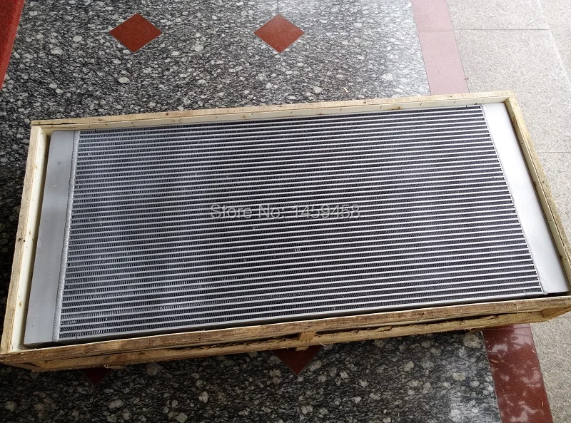 Best Price Free shipping 1614643600(1614-6436-00) plate fin heat exchanger air cooler oil cooler for AC GA132-160 Best Price Free shipping 1614643600(1614-6436-00) plate fin heat exchanger air cooler oil cooler for AC GA132-160
