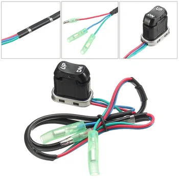 

Boat Switch Outboard Engine Black Plastic Gasoline 3.2x1.9x3.2cm Accessories